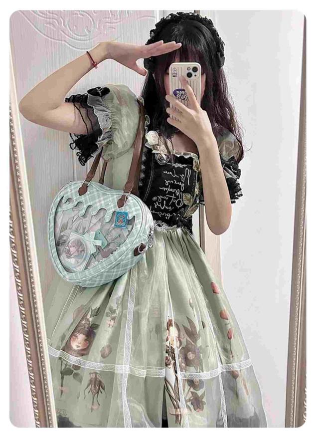 痛バ 痛バッグ チョコミント 2way クリア クリアバッグ ショルダー